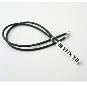 Used Tiffany&Co Atlas Bar Surfer Necklace